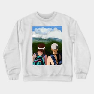 Hiking Girls Crewneck Sweatshirt